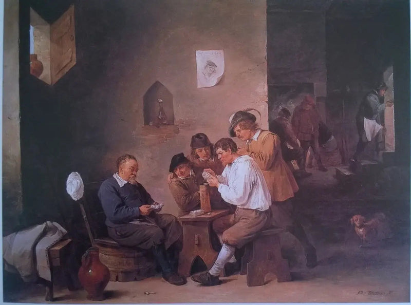 El Bonete Blanco - David Teniers el Joven