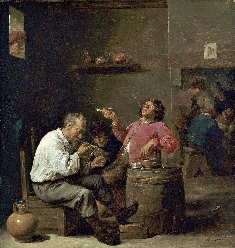 El Gorro Verde - David Teniers el Joven