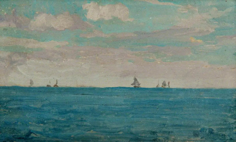 El Bordo del Mar, Dieppe - James Abbott McNeill Whistler