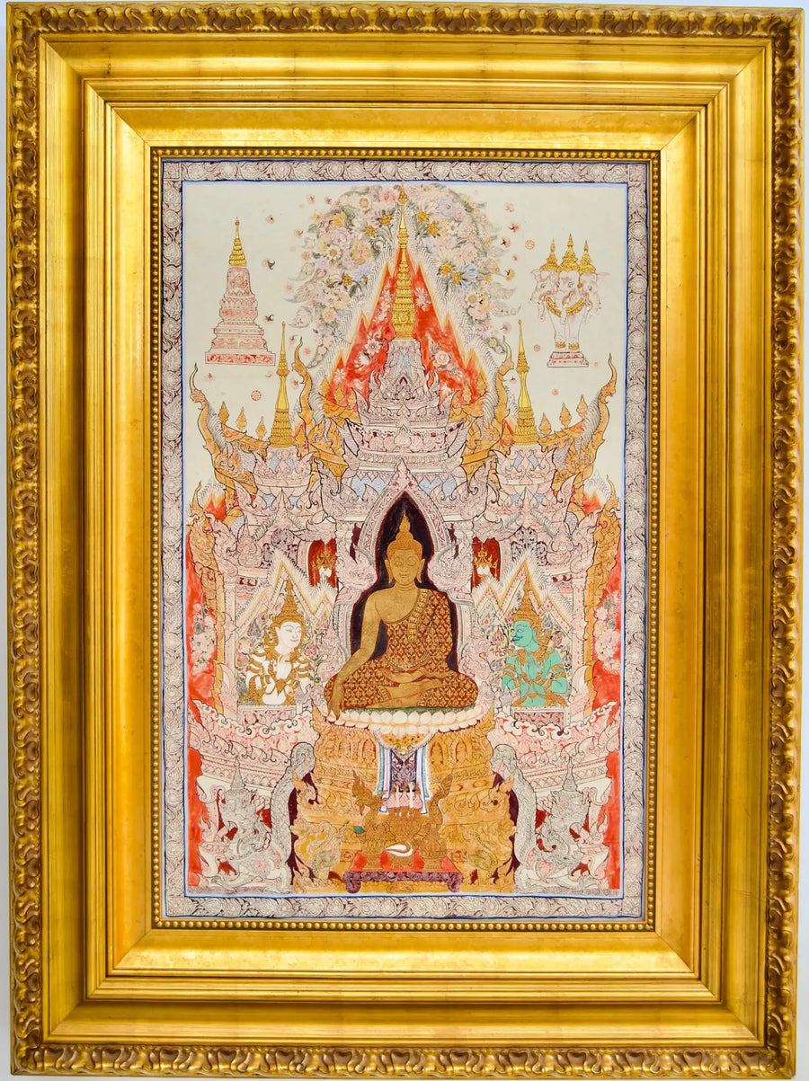 El Buda Blanco | 70 x 105 centímetros