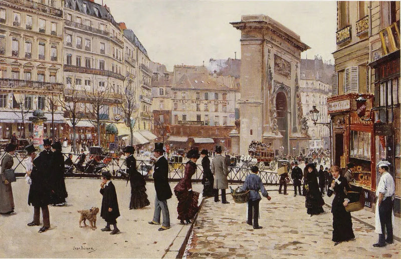 El bulevar Saint-Denis, París - Jean Béraud