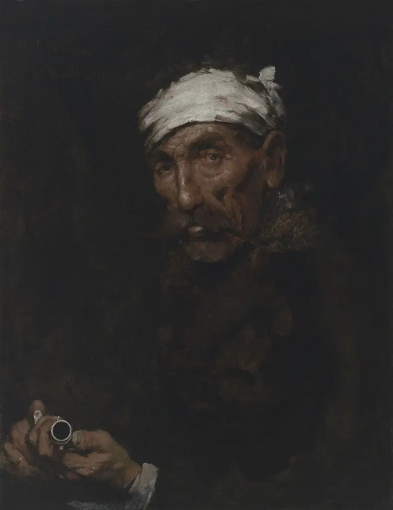 El cazador furtivo herido - William Merritt Chase