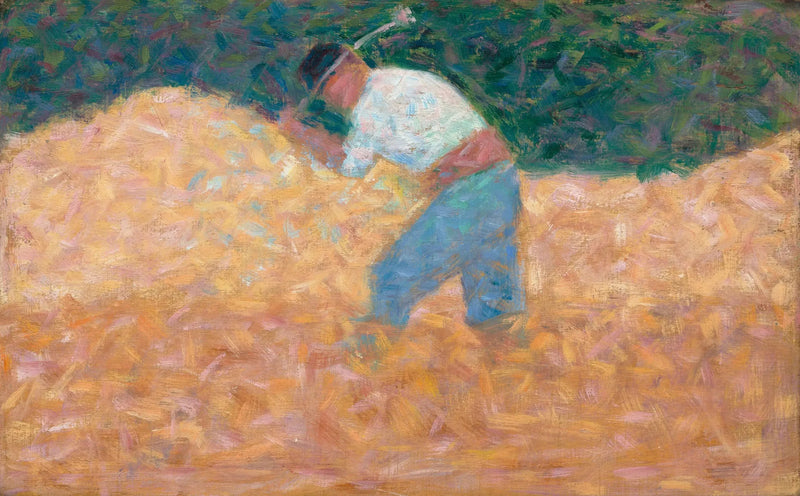 El rompedores de piedras - Georges Seurat