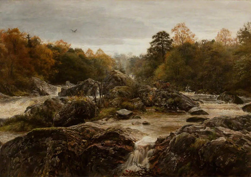 El ruido de las numerosas aguas - John Everett Millais