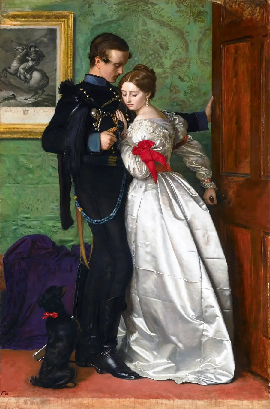 El Brunswicker negro - John Everett Millais