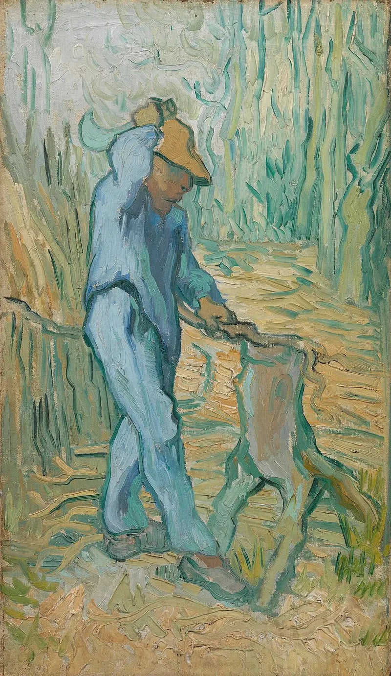 El Leñador (según Millet) - Vincent van Gogh