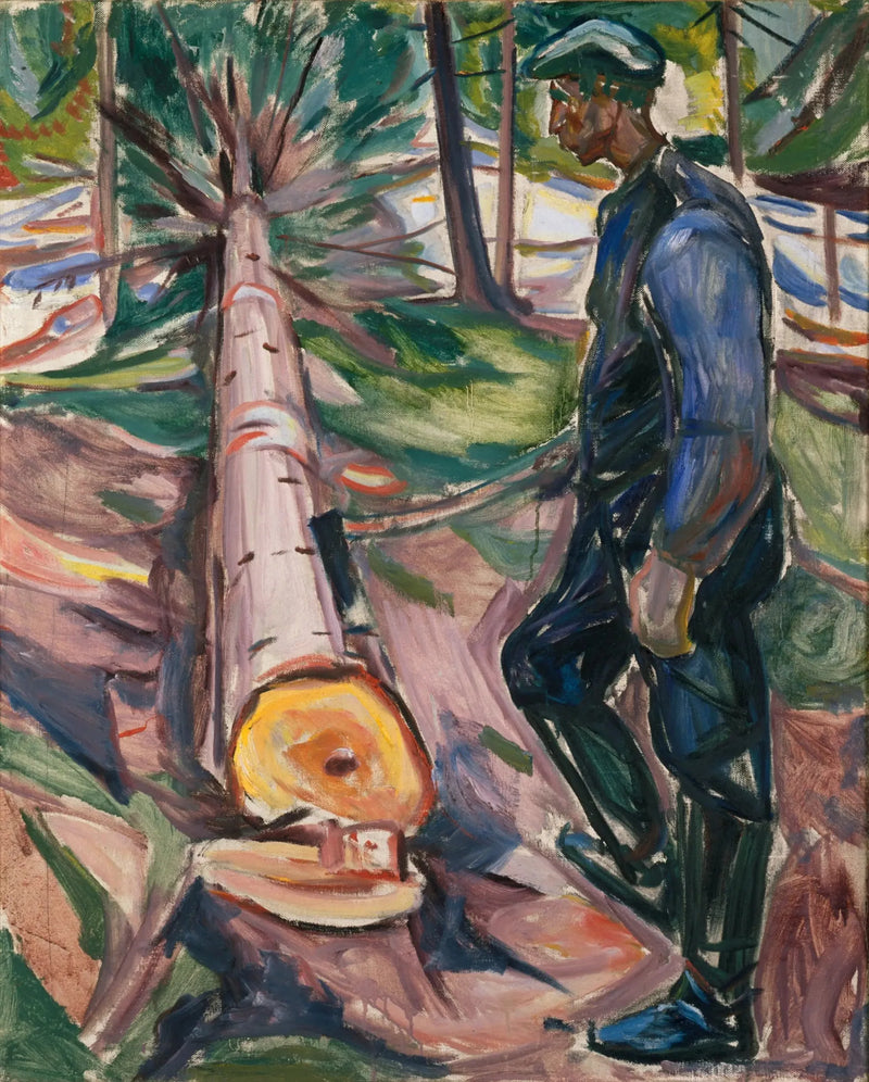 El Leñador - Edvard Munch
