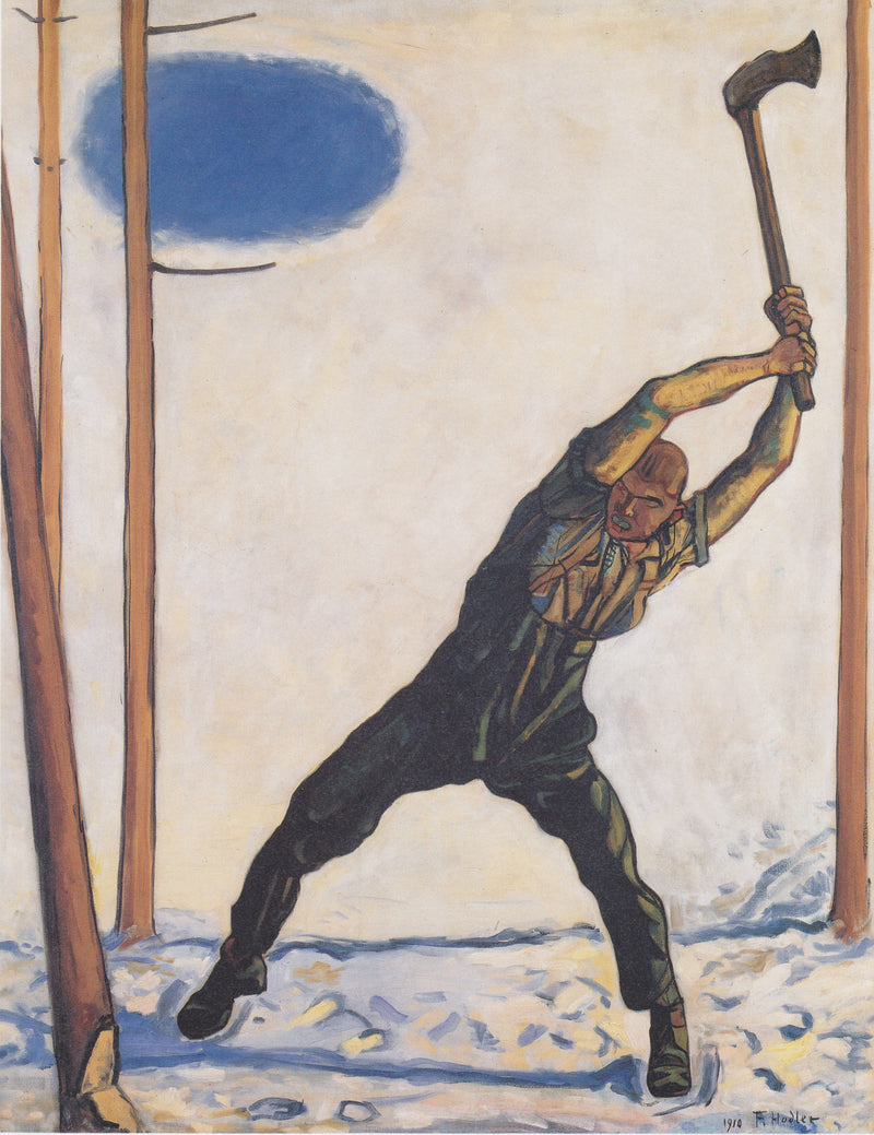 El leñador - Ferdinand Hodler