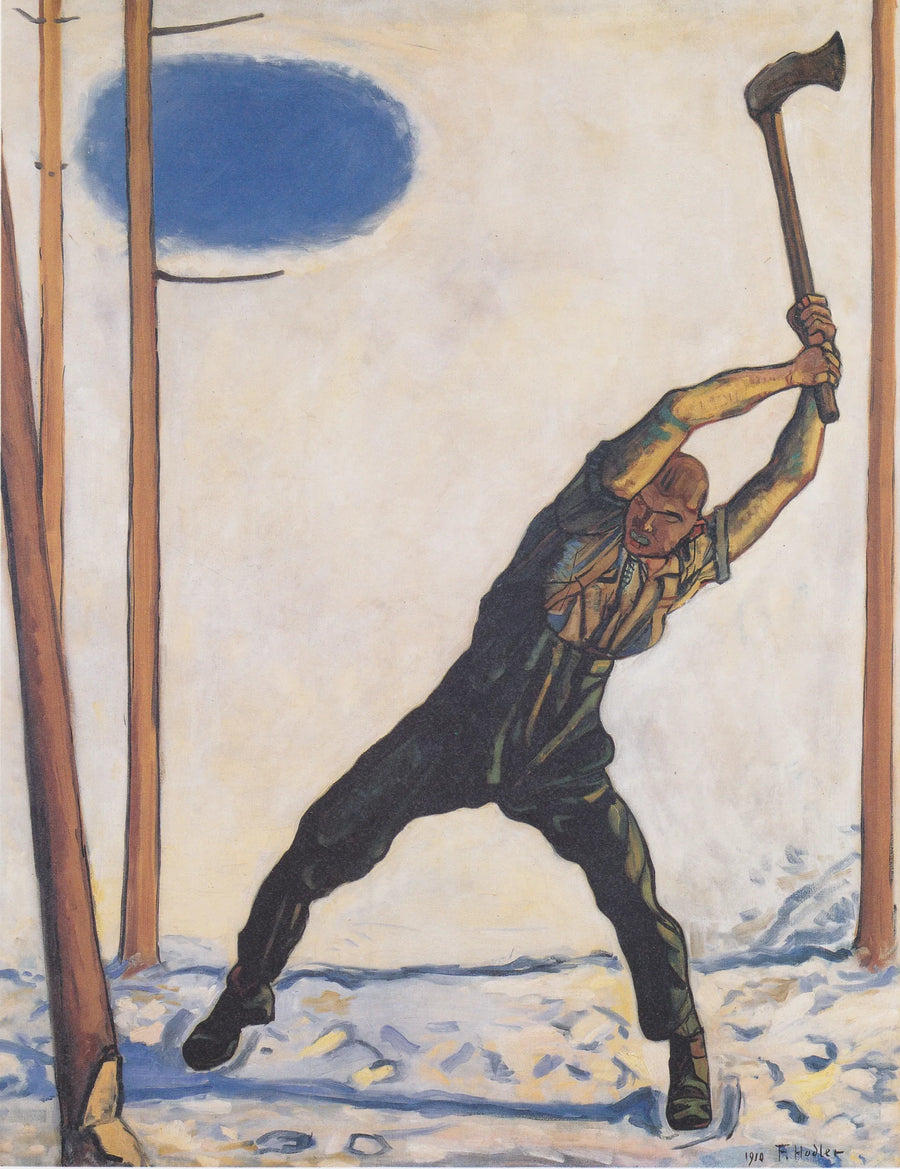 El leñador - Ferdinand Hodler