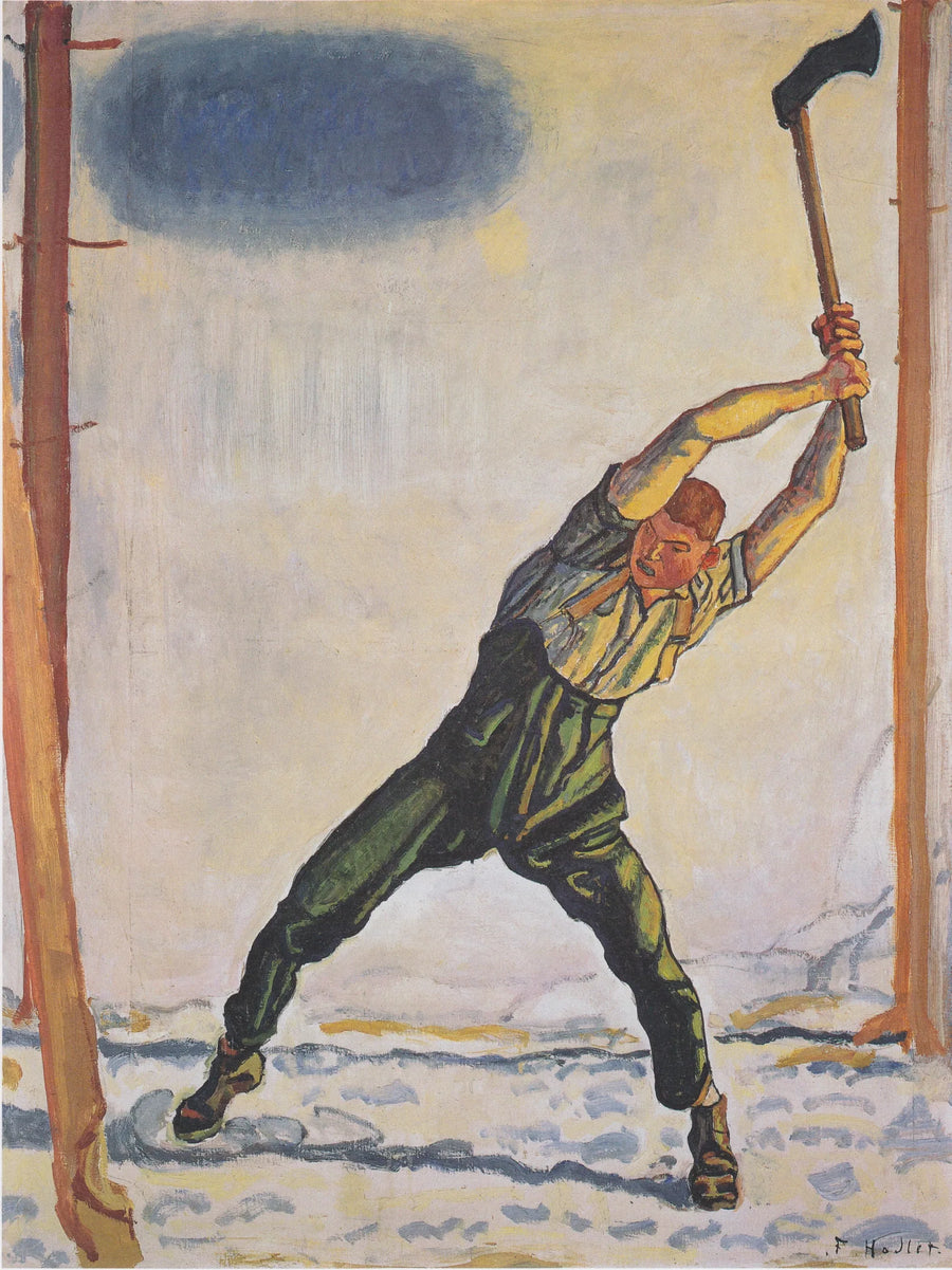 El leñador - Ferdinand Hodler