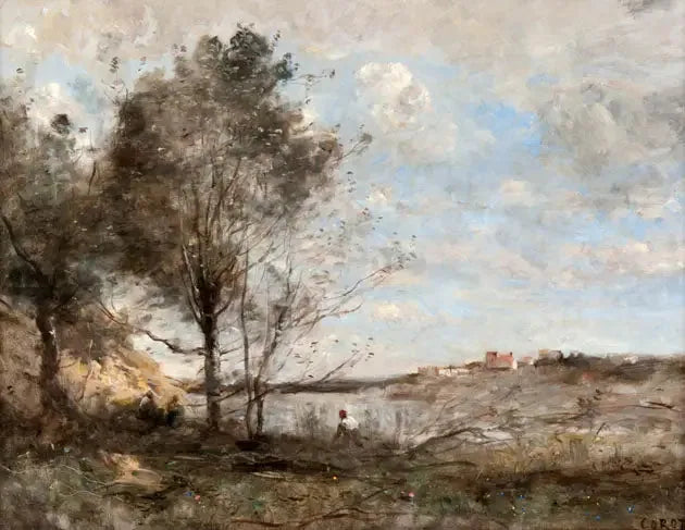 El leñador - Jean-Baptiste Camille Corot