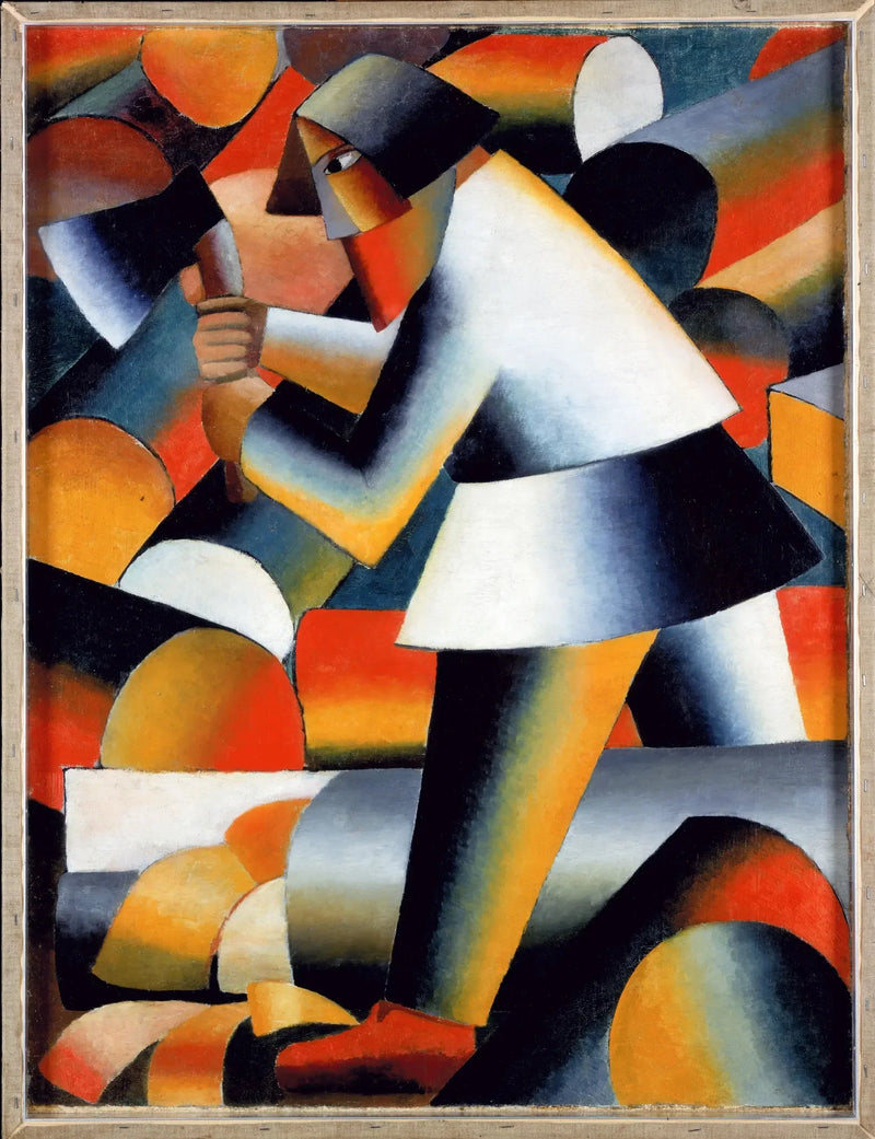 El leñador - Kazimir Malevich