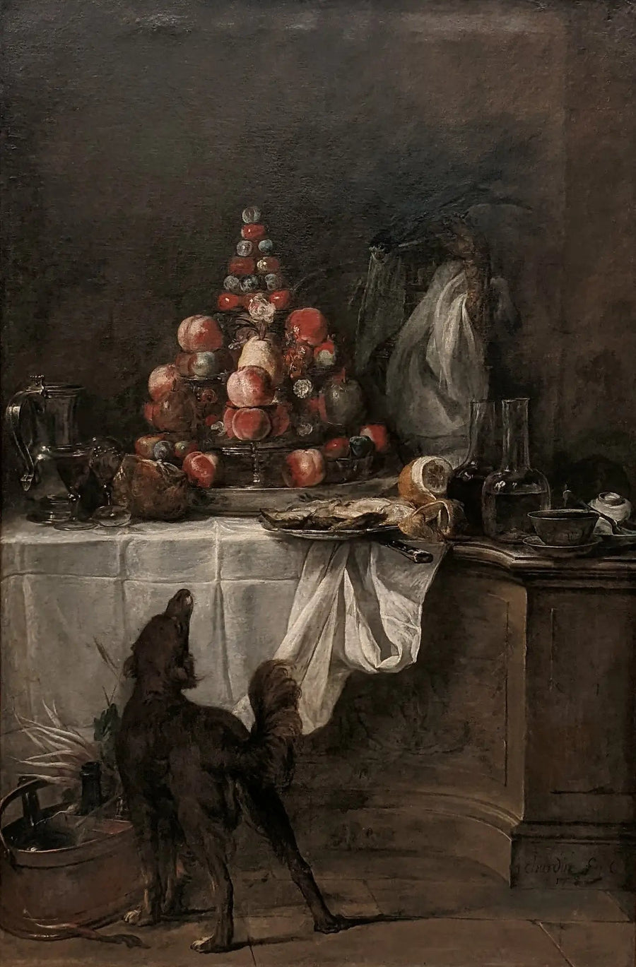 El Buffet - Jean Simeón Chardin