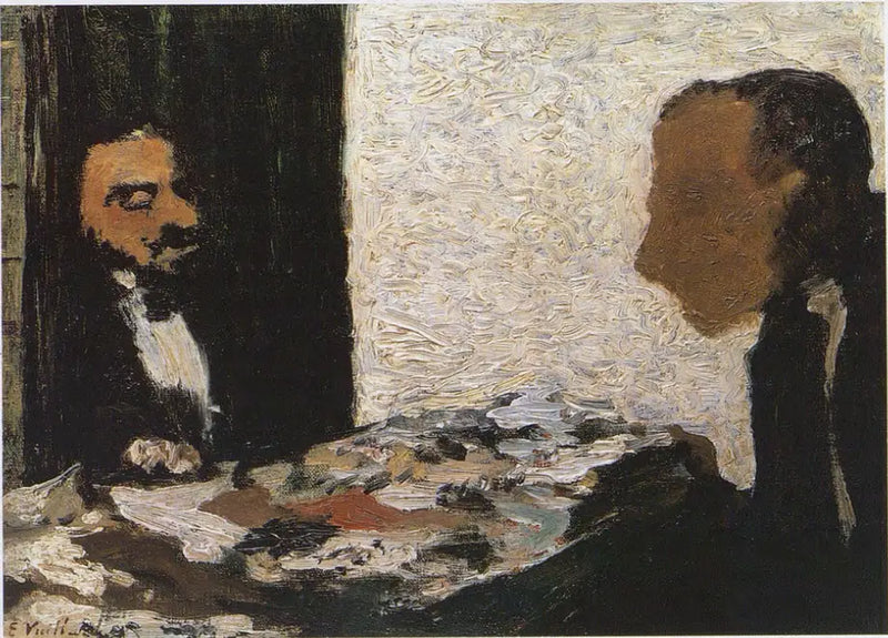 La oficina - Édouard Vuillard