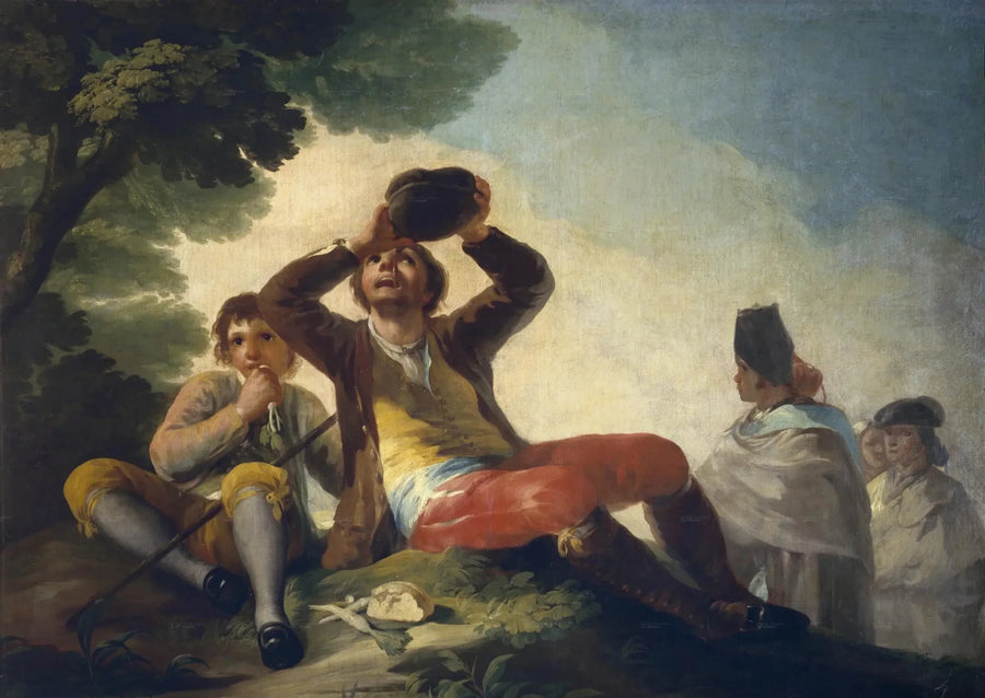 El Bebedor - Francisco de Goya