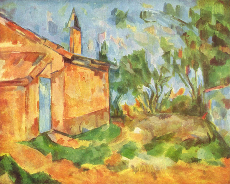El Cabanón de Jourdan - Paul Cézanne
