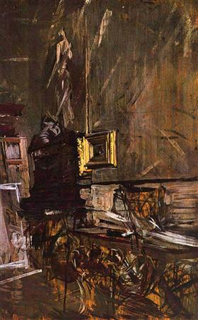 El marco dorado - Giovanni Boldini