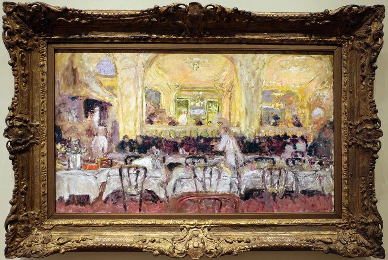 El café Wepler - Édouard Vuillard