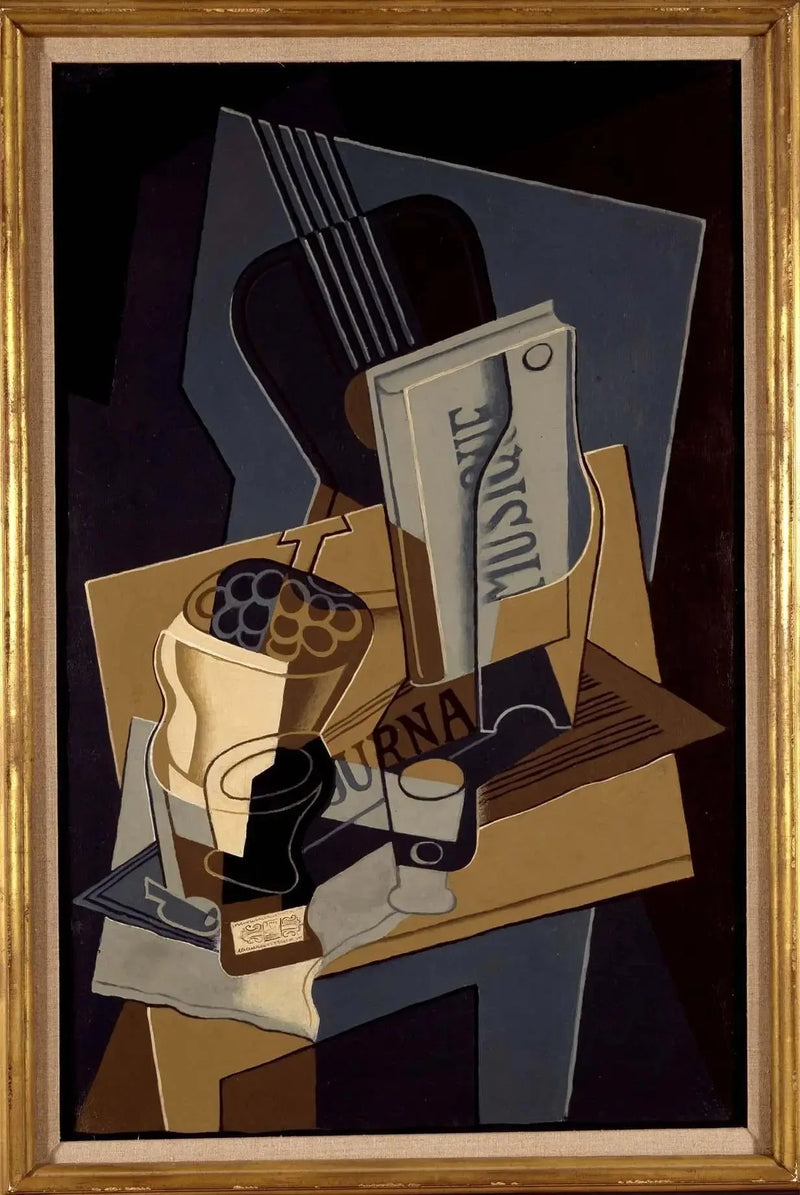 El cuaderno de música - Juan Gris