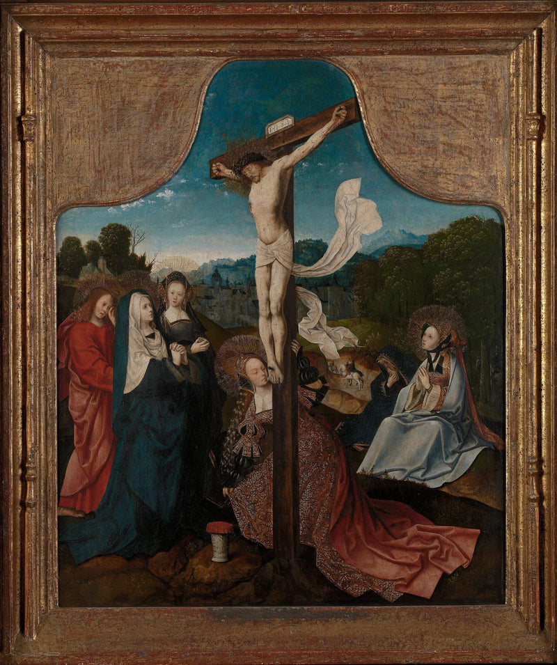 El Calvario - Jacob Cornelisz van Oostsanen