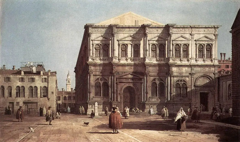 El Campo San Rocco - Canaletto