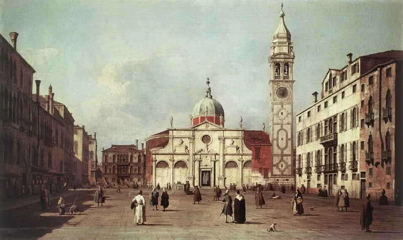 El Campo Santa Maria Formosa - Canaletto