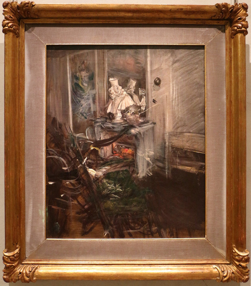 El « Cardenal » de Bernini en la habitación del pintor - Giovanni Boldini