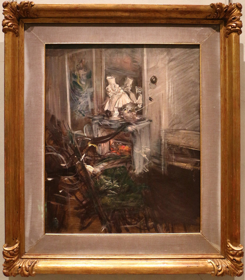 El « Cardenal » de Bernini en la habitación del pintor - Giovanni Boldini