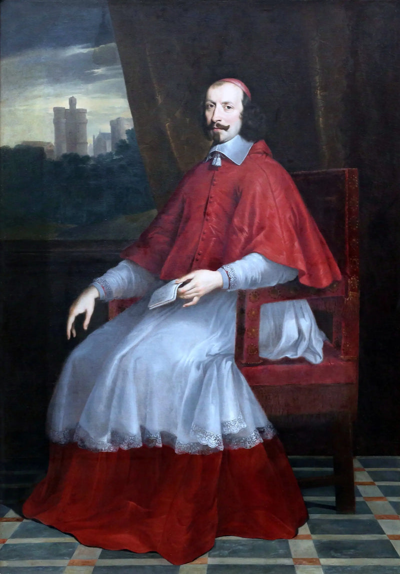El cardenal Mazarin - Philippe de Champaigne