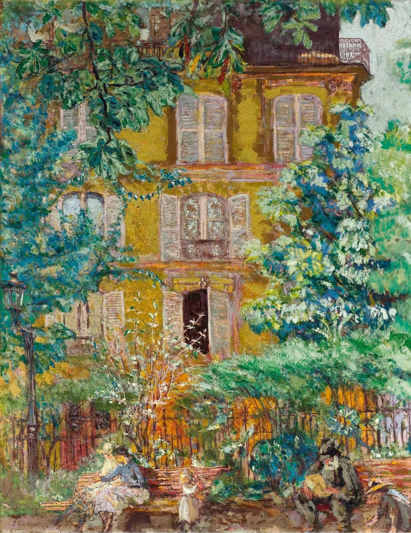 El cuadrado - Édouard Vuillard