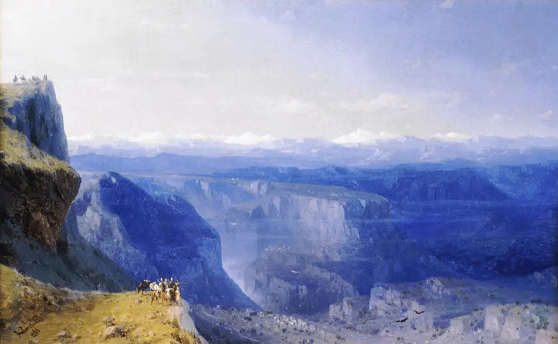 El Cáucaso - Iván Aïvazovski