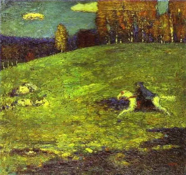 El Jinete azul - Vassily Kandinsky