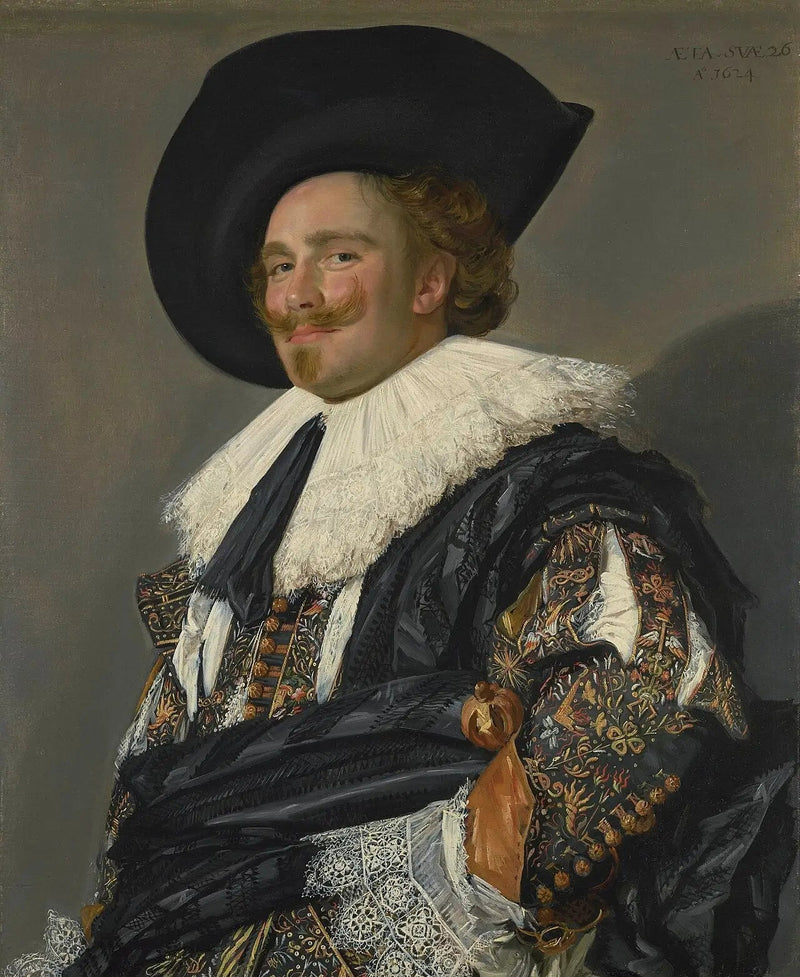 El caballero risueño - Frans Hals