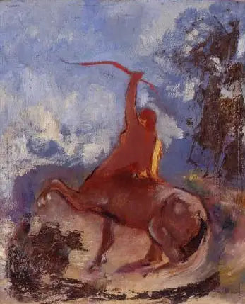 El Centauro con arco - Odilon Redon