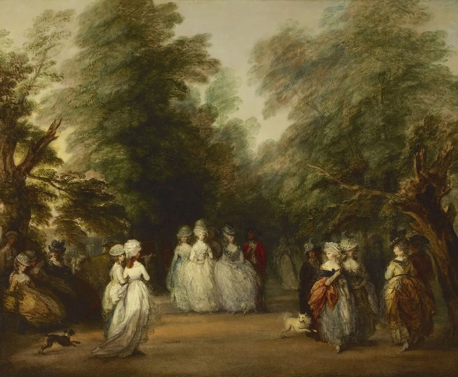 El centro comercial de St. James's Park - Thomas Gainsborough