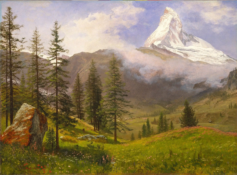 El Cervino - Albert Bierstadt