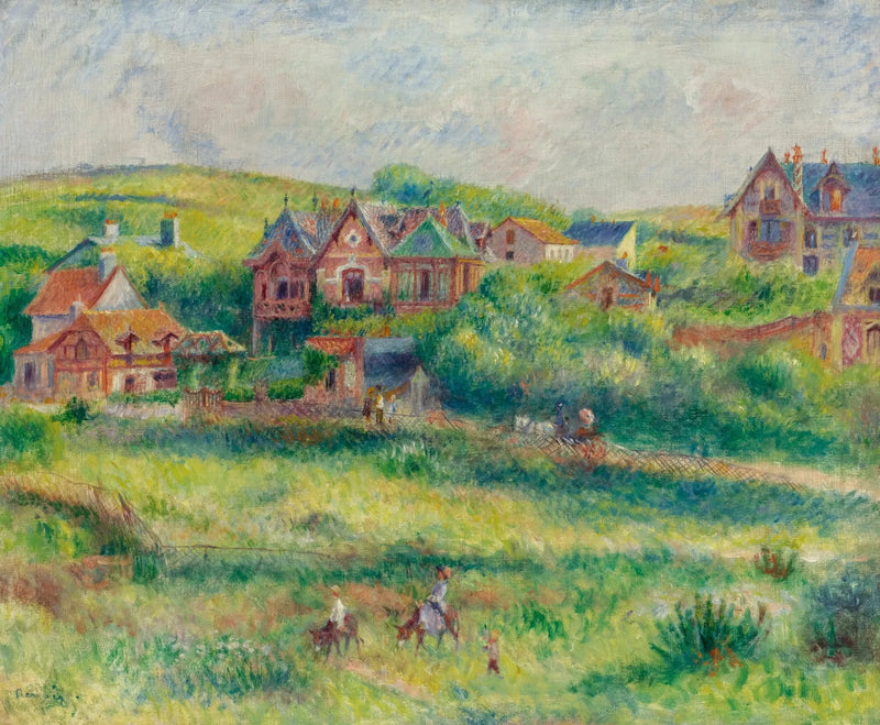La cabaña de Blanche Pierson en Pourville - Pierre-Auguste Renoir