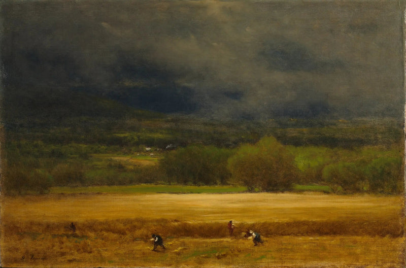 El campo de trigo - George Inness