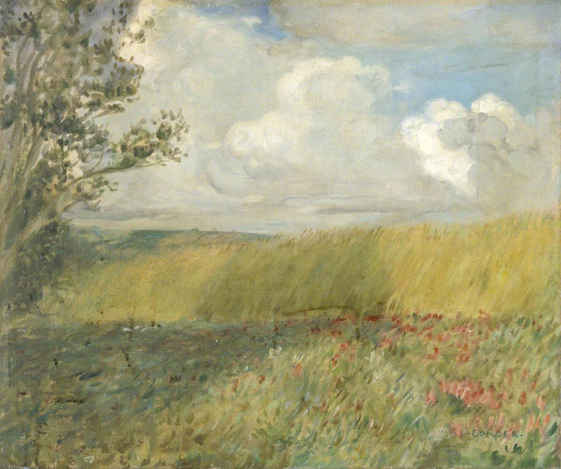 El campo de maíz - Charles Conder
