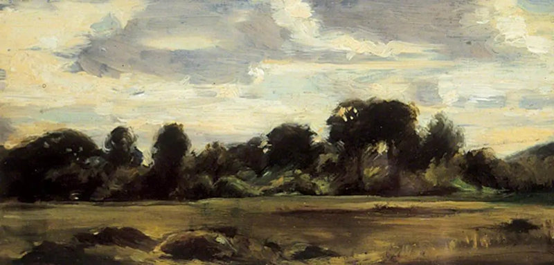 El campo cerca del bosque - John Constable