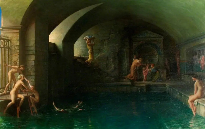El campeón nadador - Edward Poynter