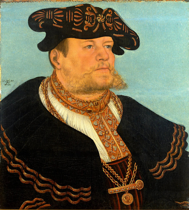 El canciller Gregor Brück - Lucas Cranach el Viejo