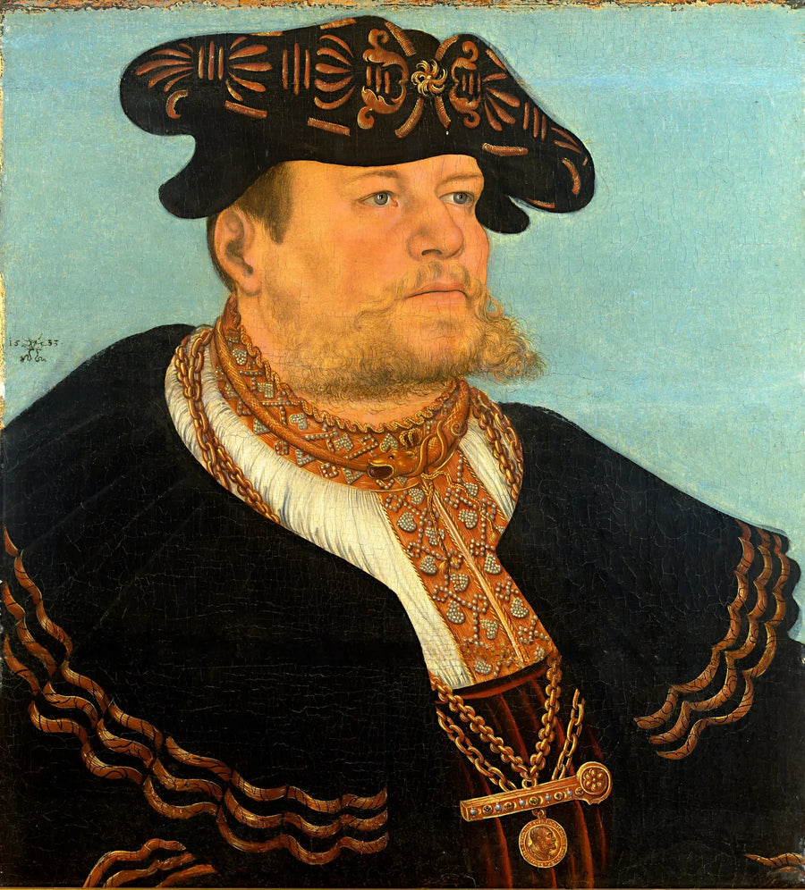 El canciller Gregor Brück - Lucas Cranach el Viejo