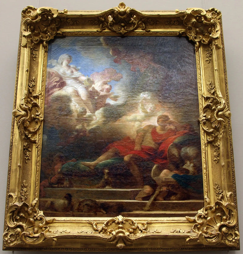 El canto de amor del guerrero - Jean-Honoré Fragonard
