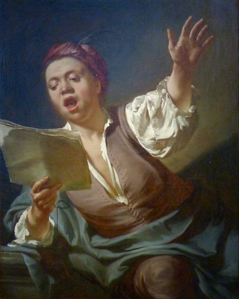 El cantante - Giovanni Battista Piazzetta