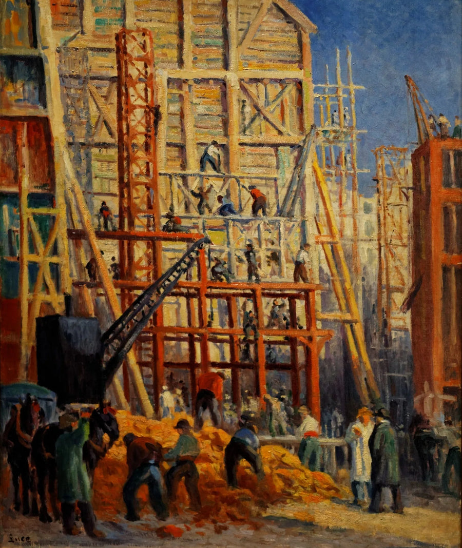 El Astillero - Maximilien Luce
