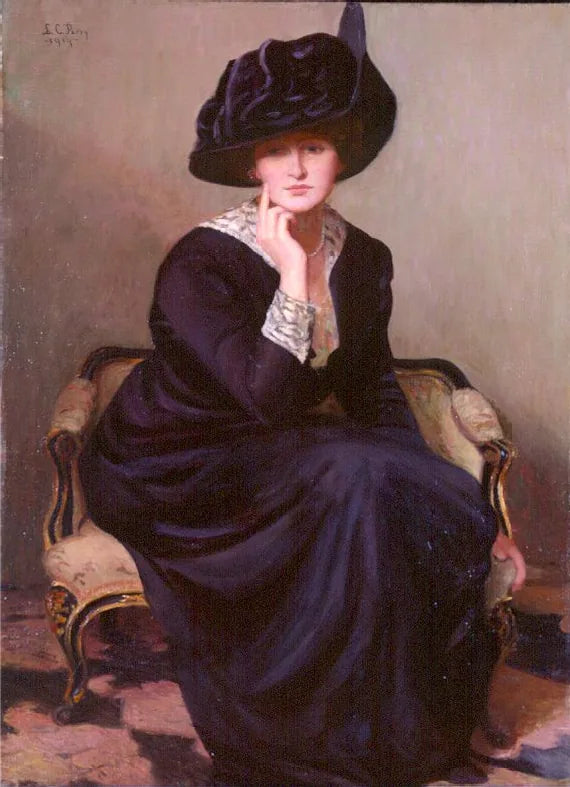 El sombrero negro - Lilla Cabot Perry