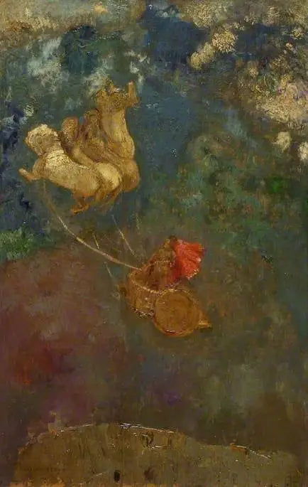 El Carro de Apolo - Odilon Redon