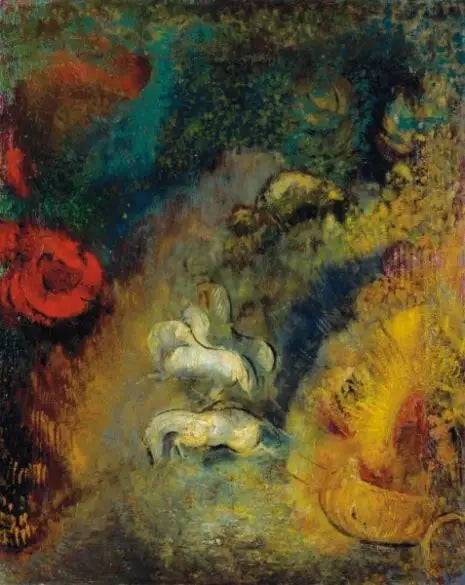 El carro de Apolo - Odilon Redon