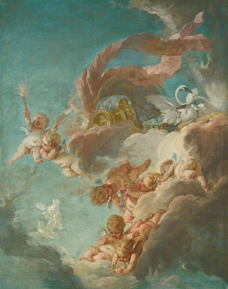 El carro de Venus - François Boucher